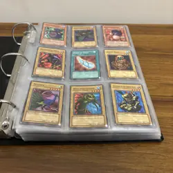 Vintage Yugioh Cards Lot Binder - Image 1