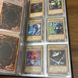 Vintage Yugioh Cards Lot Binder - Image 2