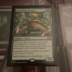 Blossoming Tortoise Wilds of Eldraine Regular Mythic Rare - Image 1