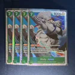 One Piece Hody Jones OP06-035 SR Playset x4 Wings of the captain NM - Image 1