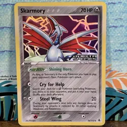Skarmory 55/113 2005 EX Delta Species Stamped Reverse Holo Pokemon - Image 1