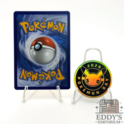 Pikachu 051/162 - Pokemon Day 2026 30th Anniversary Stamped Promo TCG Cosmo Holo - Image 2