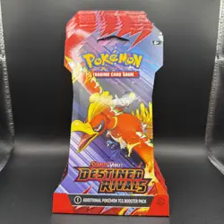 Pokemon TCG - Destined Rivals Sleeved Booster Packs - Lot of 10 - Factory Sealed - Image 1