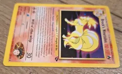 1st Edition Brock's Ninetales 3/132 - Gym Challenge - Holo - Pokemon - NM - Image 3