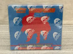 Pokemon TCG - Sword & Shield Elite Trainer Box Pokeball Wrapper x2, Red and Blue - Image 1