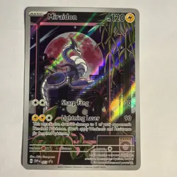 Miraidon 013 Black Star Promo Pokemon Scarlet & Violet NM - Image 1