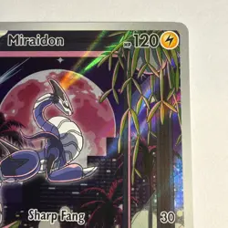 Miraidon 013 Black Star Promo Pokemon Scarlet & Violet NM - Image 3