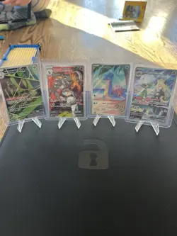 Pokemon TCG Destined Rivals Lot - Lapras, Houndoom, Roserade, Spidops - Image 1
