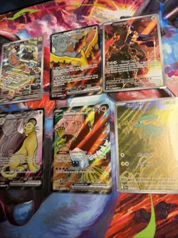 Lot of 6 Destined Rivals Pokemon TCG Full Art and More Near Mint See Pictures - Image 1