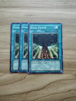 Yu-Gi-Oh! - Gaia Power 3X - Full Playset - Image 1