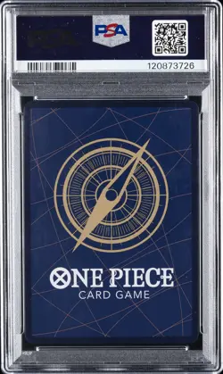2025 ONE PIECE OP11-A FIST OF DIVINE SPEED #005 LUFFY-TAROU PSA 10 - Image 2
