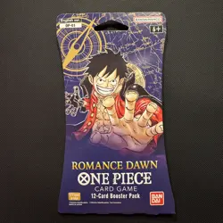 One Piece Romance Dawn Sleeved English Booster Pack OP01 TCG - Image 1