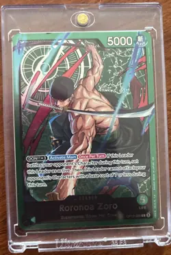 One Piece CCG Roronoa Zoro OP12-020 (Zoro Deck Leader) - Learn Together Deck Set - Image 1
