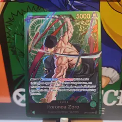 Roronoa Zoro - OP12-020 (Zoro Deck Leader) - Learn Together Deck Set (LT-01) - Image 1