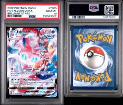 Sylveon VMAX TG15/TG30 Swsh09: Brilliant Stars Trainer Gallery Holo PSA 10 - Image 3