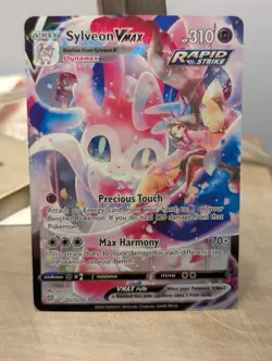 Sylveon VMAX TG15/TG30 Swsh09: Brilliant Stars Trainer Gallery Holo - Image 1