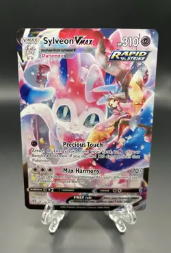 Sylveon VMAX TG15/TG30 Swsh09: Brilliant Stars Trainer Gallery Holo - Image 1