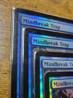MTG Magic: The Gathering Mindbreak Trap Foil Near Mint Condition, Zendikar 1x - Image 2