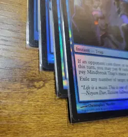 MTG Magic: The Gathering Mindbreak Trap Foil Near Mint Condition, Zendikar 1x - Image 4