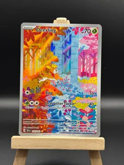 2024 Deerling IR 165/162 SV05: Temporal Forces Holo Illustration Rare Pokemon 16 - Image 1