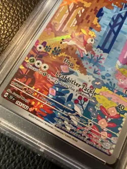 Deerling 165/162 Illustration Rare IR Pokemon SV05 Temporal Forces PSA 9 Mint - Image 4