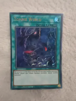 Zombie World GFP2-EN154/LCJW-EN213 Ultra Rare 1st Edition YuGiOh Card - Image 1