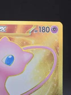 Pokemon Mew EX TCG Gold Hyper Rare Card 205/165 Scarlet Violet 151 Series - Image 3
