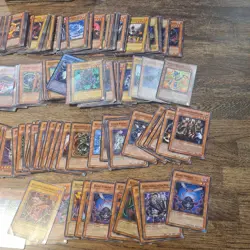 1996 Vintage Yu-Gi-oh Trading Cards Bundle With Turbo Warrior Tin Used Bundle - Image 2