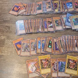 1996 Vintage Yu-Gi-oh Trading Cards Bundle With Turbo Warrior Tin Used Bundle - Image 4