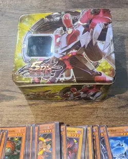 1996 Vintage Yu-Gi-oh Trading Cards Bundle With Turbo Warrior Tin Used Bundle - Image 5