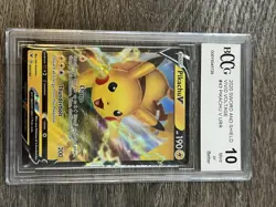 Pikachu V 043/185 PSA 10 Vivid Voltage Rare Pokemon Card Gem Mint TCG Holographi - Image 3