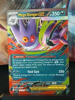 Mega Gengar EX 125/217 Ascended Heroes Pokemon Card - Image 2