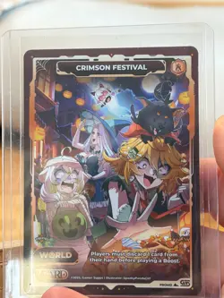 Gamersupps Vcard Crimson Festival - Power 9 Halloween Promo Card - Image 1