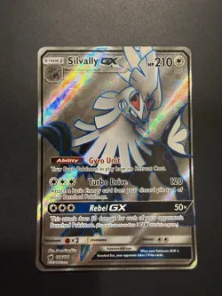 LP Silvally GX Full Art 108/111 Crimson Invasion Pokemon card English TCG - Image 1