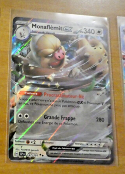 POKEMON ETINCELLES DEFERLANTES CARD RARE HOLO CARTE Monaflemit Ex 147/191 FR M - Image 1