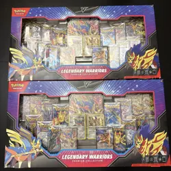 (Lot Of 2) Pokemon TCG Legendary Warriors Premium Collection (Factory Sealed) - Image 1