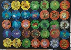 35 X Pokemon Tazo Complete Set Walkers 2001 Lenticular Pikachu Lugia Ho-oh - Image 1