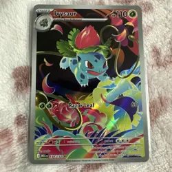 Ivysaur Illustration Rare IR 134/132 Mega Evolution Pokemon TCG English NM - Image 1