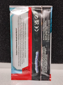 1x Pokemon Scarlet & Violet Journey Together Fun Booster Pack Factory Sealed - Image 2