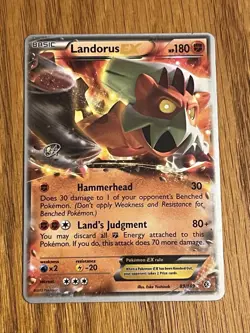 Landorus EX 89/149 Boundaries Crossed 2015 Pokemon World Championships - Image 1