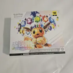 Pokemon Prismatic Evolutions Elite Trainer Box Eevee Booster Promo English 2025 - Image 1