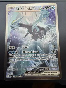 2025 Pokemon SV Black Bolt - BLK EN #165/086 Kyurem ex Special Illustration Rare - Image 1