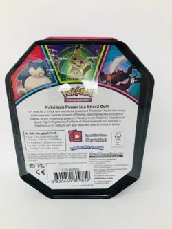 Exclusive Pokemon Knock Out Snorlax Collector's Tin - Factory Sealed, Rare Find - Image 2