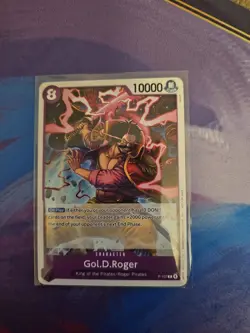P-107 Gol.d.roger Promo Card One Piece Card Game TCG - Image 1