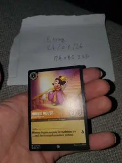 DEMO Disney Lorcana Demo Minnie Mouse - MINT condition - English - Very Rare - - Image 5