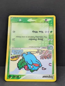 Ivysaur 34/100 Crystal Guardians Reverse Holo Rare Pokemon TCG Nintendo LP - Image 4