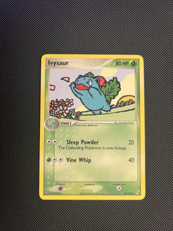 Pokemon TCG Ivysaur 34/100 Uncommon Crystal Guardians LP - MP Condition - Image 1
