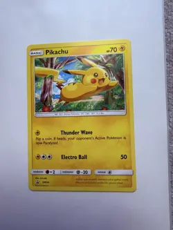 Pokemon TCG Pikachu Pokemon Promos SM04 Holo Promo Promo LP - Image 1