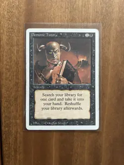 Demonic Tutor - Revised Edition - MTG - Magic The Gathering - Image 1
