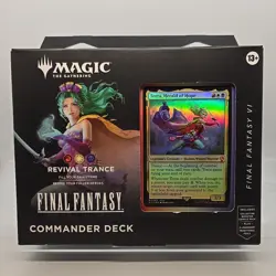 Magic The Gathering Final Fantasy Revival Trance (Terra) Commander Deck SEALED - Image 1